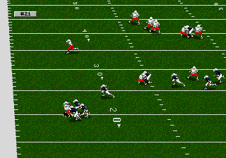 College Football's National Championship II screenshot 5 for Sega Genesis